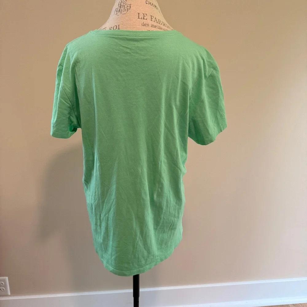 Life is Good Women's Green Palm Logo T-Shirt Size XL - Picture 3 of 5